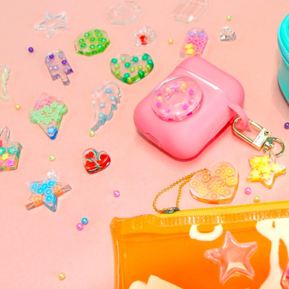 [Mimi World Official] Crystal Resin Art Refill Set, popular Korean character toys