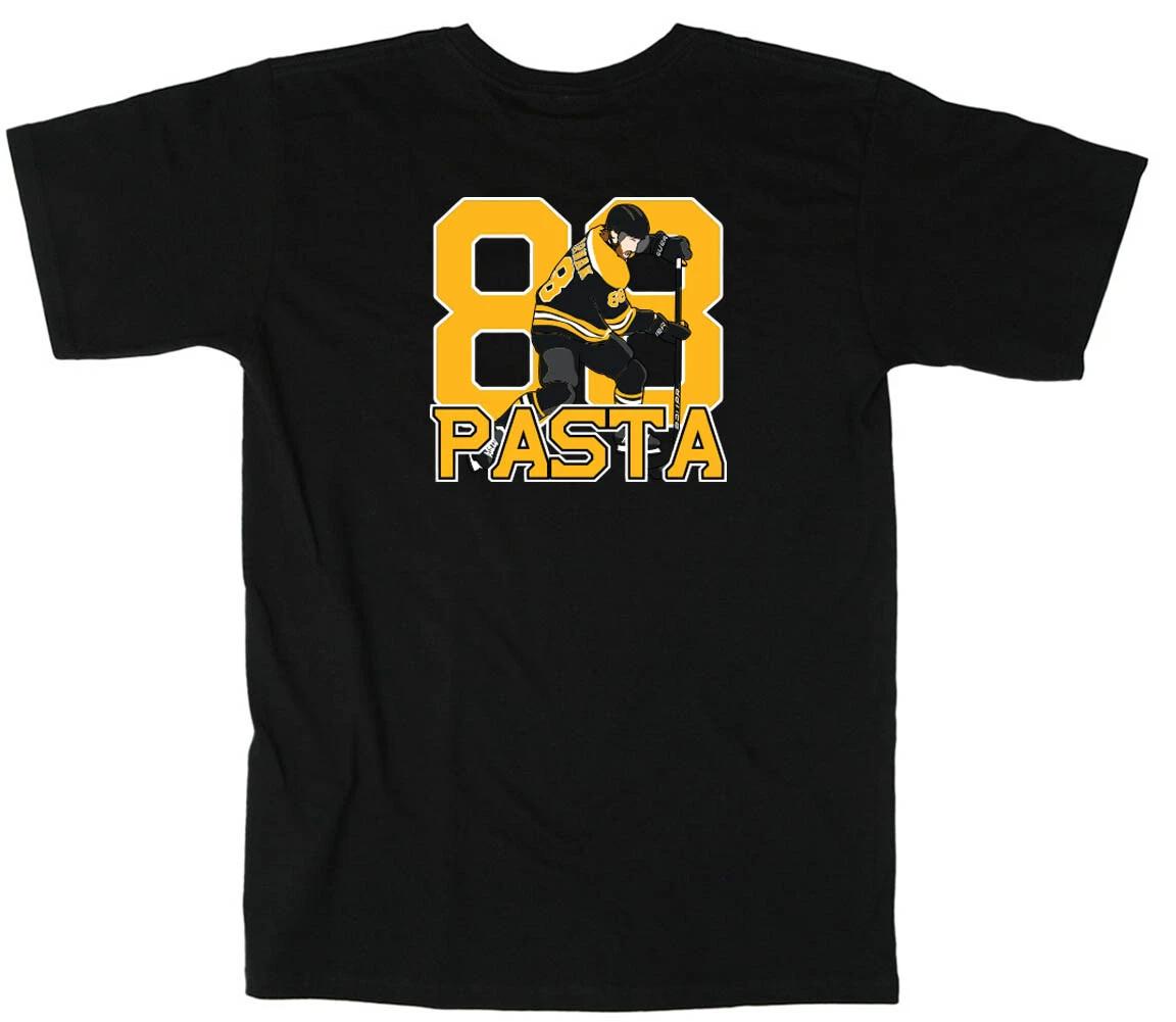 David Pastrnak Pasta 88 Jersey Short Sleeve T-Shirt L