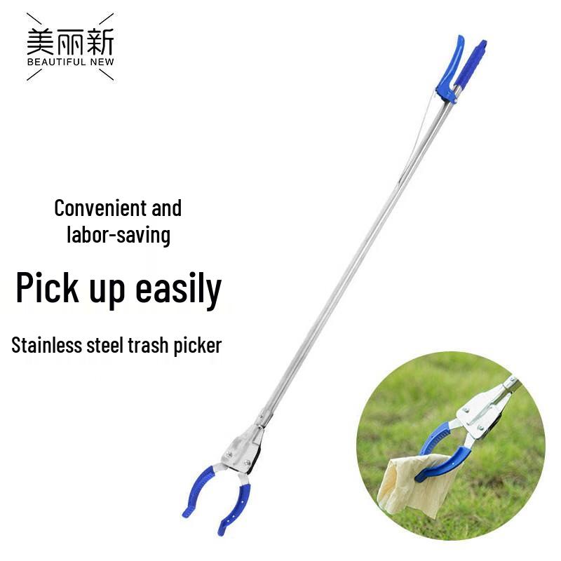 Long Handle Litter Picker & Grabber Tool