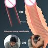 4 Types Penis Enlargement Sleeve Lengthened Thickened Penis Extender Lock Sperm Cock Ring Delay Ejaculation Sex Toys for Men