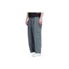 adidas ×CHARR FW22 Pure Color Flip-Cuff Pocket Detail Loose Knit Sports Pants Unisex Bottoms Blue HR3479