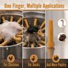 20pcs Rubber Chicken Plucker Finger Yellow Plucker Machine Accessories  Poultry Processing