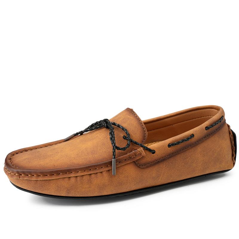 

Anti-slip Large-size Shoes, Beanie Shoes, Lazy Man Shoes 38 светло-коричневого