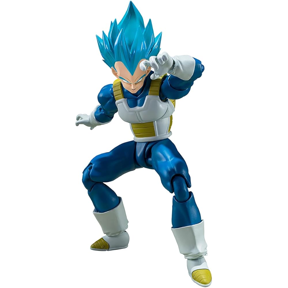 

TAMASHII NATIONS S.H. Figuarts Dragon Ball Super Super Saiyan God Vegeta 135mm PVC ABS Action Figure
