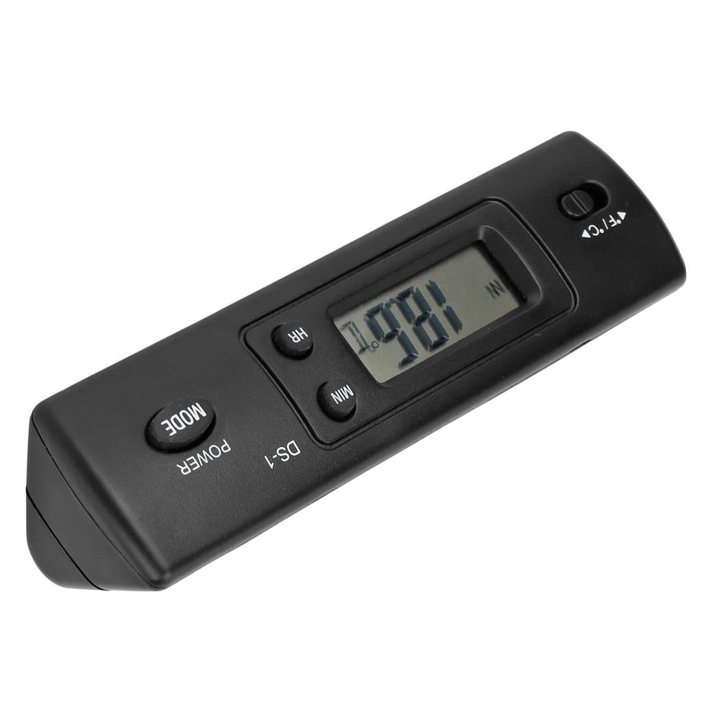 Car Thermometer, Car Temperature Digital Clock Multifunctional High Accuracy Electronic ABS Clock Car Digital Clock for Vehicle Car