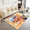 Dogs Refrigerator Adventure Carpet Design for Decorate room Study room Entryway Hallway Anti-slip Rug Office home decor