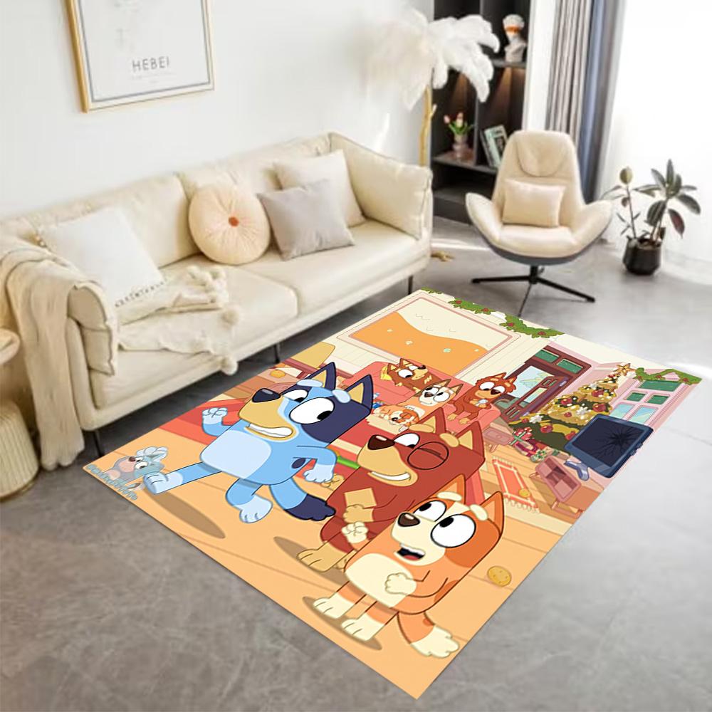 Dogs Refrigerator Adventure Carpet Design for Decorate room Study room Entryway Hallway Anti-slip Rug Office home decor