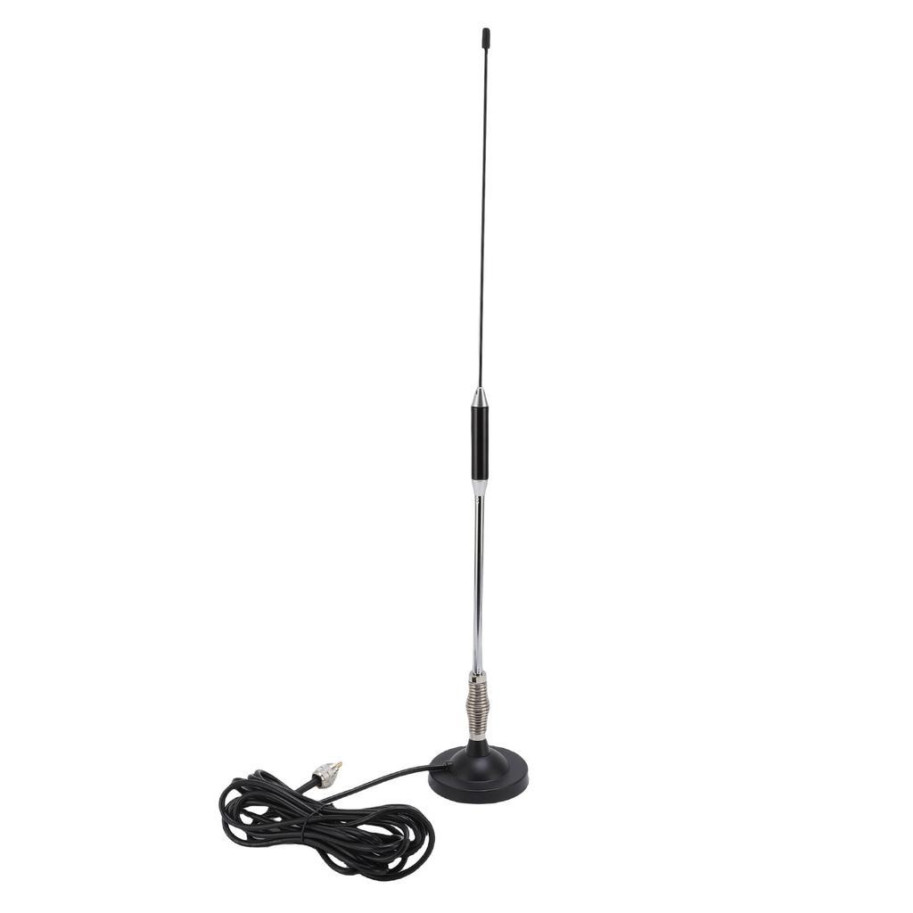 26 28MHz 26.37in CB Antenna Kit with Heavy Duty Magnetic Mount and Spring for Cars Trucks Mobile Base Stations 3 Meter