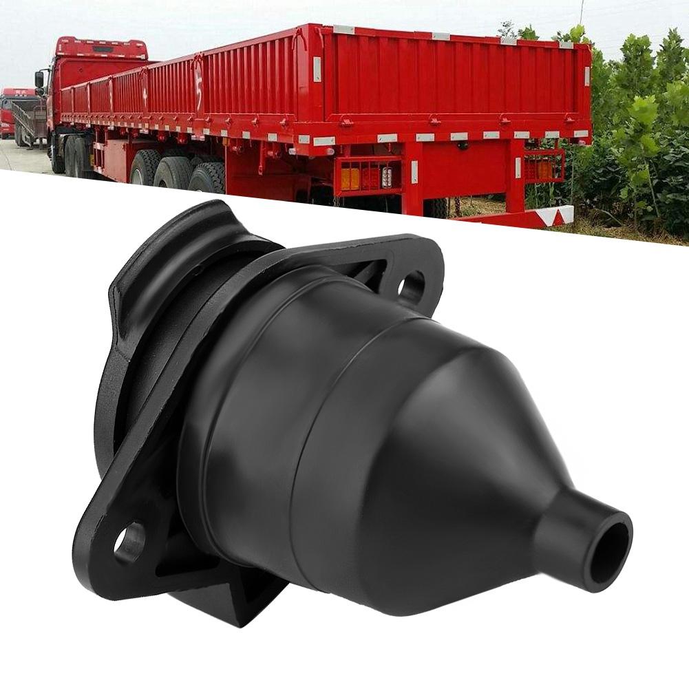 24V 7 Pin Trailer Socket Adapter Trailer Connector Trailer Plug with Brass Pins Plug and Play for Car Trailer Lights