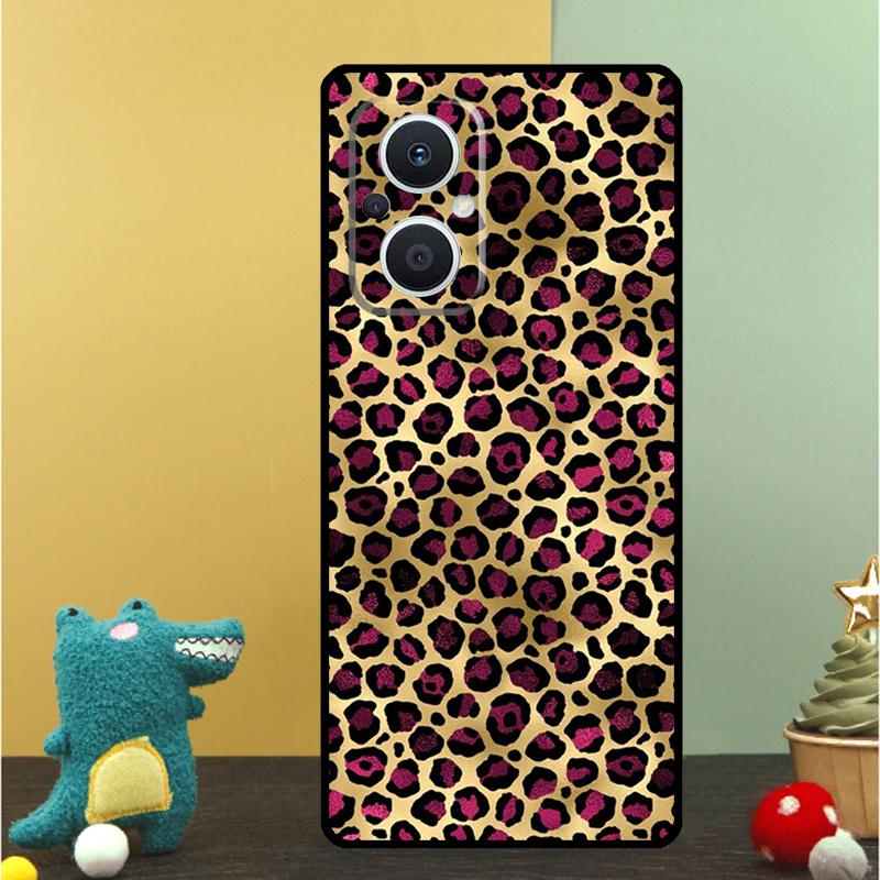 

Luxury Leopard Case For OPPO Reno 15 Pro 15F 10 11 12 13 13F 14 14F 8 7 Lite 8T OPPO Find X9 X8 X6 Pro Cover OPPO Reno13 F