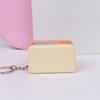 Interactive LED Keyring For Evening Key Finding And Finger Exercise Shatterproof Plastic Construction Keychain