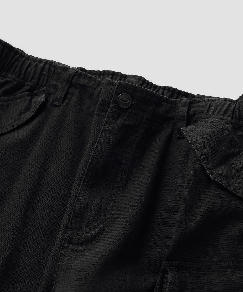 Pilpeu Washed Oxford Cargo Pants 4(Black)
