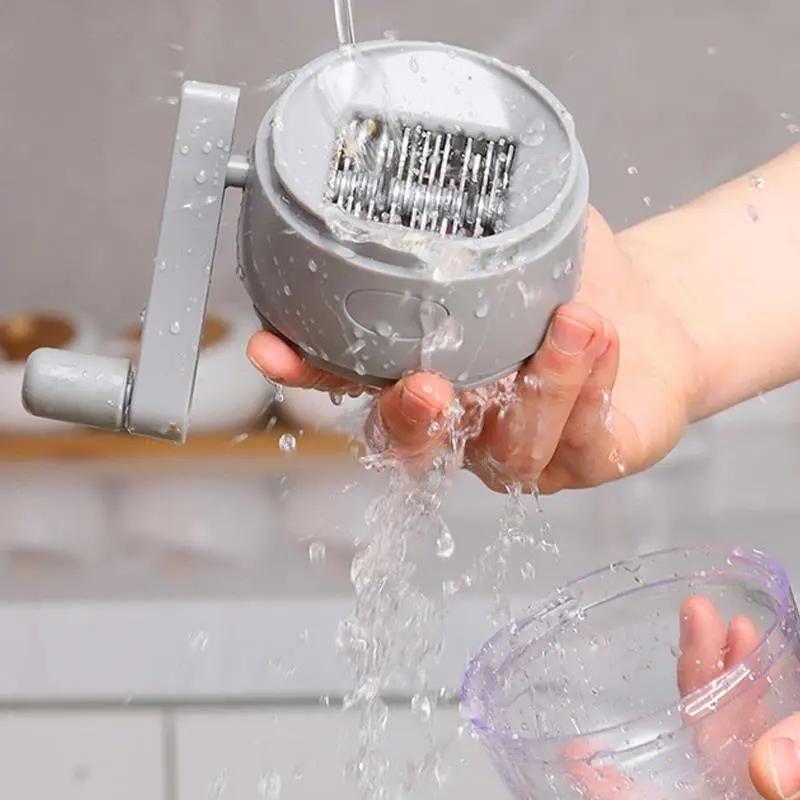 Nut Crusher Peanut Walnut Crushing Tool Household Hand-cranked Garlic Crusher Grinding Machine Baby Food Chopper Auxiliary Food Cutter Grinder Machine