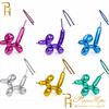 20/50/100Pcs Toy Gold Magical Strip Balloon Long Pearl Metal Latex Balloons Thick Metallic Balloon Birthday Party Decoration