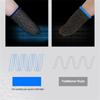 1 Pair Gaming Finger Sleeves 18-pin Ultra-thin Copper Fiber Finger Cots Breathable Fingertips