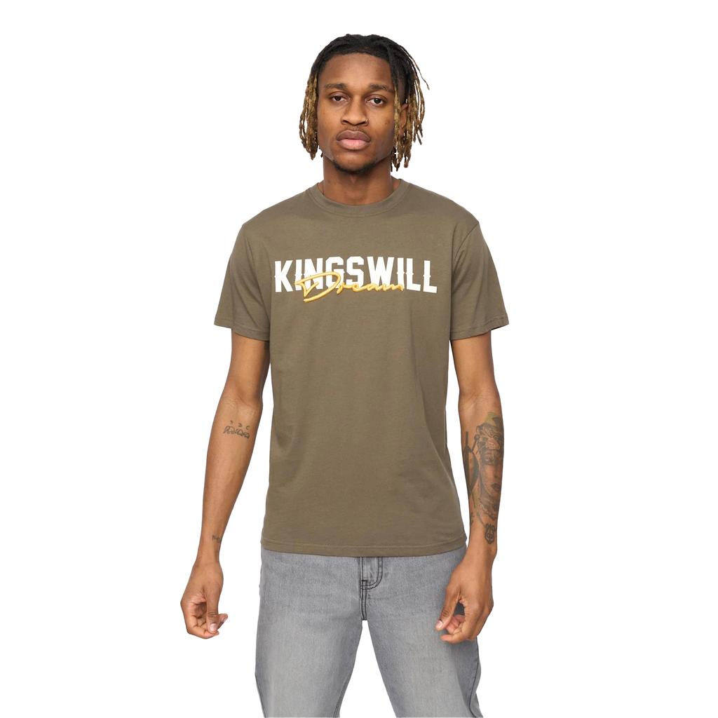 Kings Will Dream Mens Bilkie Embroidered Logo T-Shirt
