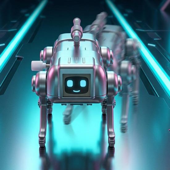 Yousheng Aufziehbares Mechanisches Hundespielzeug zum Spazierengehen, Roboterhund Schreibtischspielzeug zur Linderung von Stress und Angst, Interaktives Uhrwerk-Hundespielzeug für Kinder