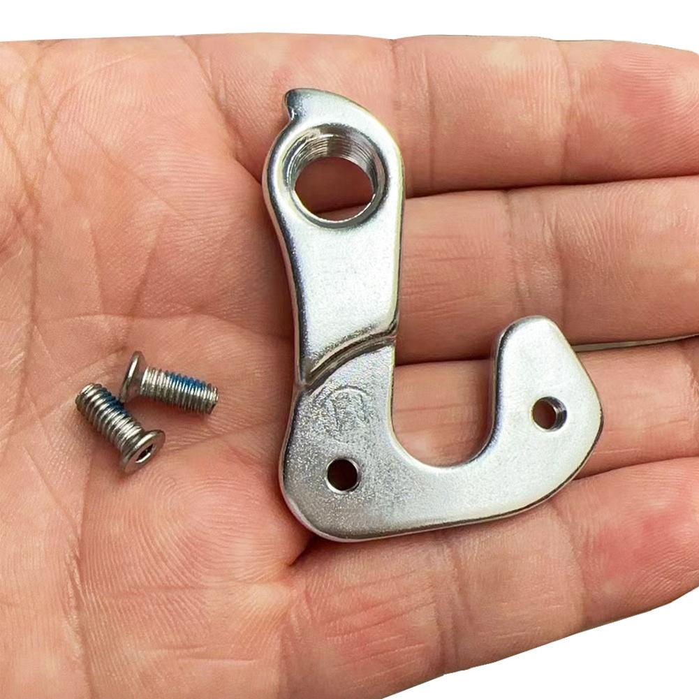 Umeraș pentru viteze spate din aliaj de aluminiu Cârlig de coadă pentru bicicletă Negru Argintiu