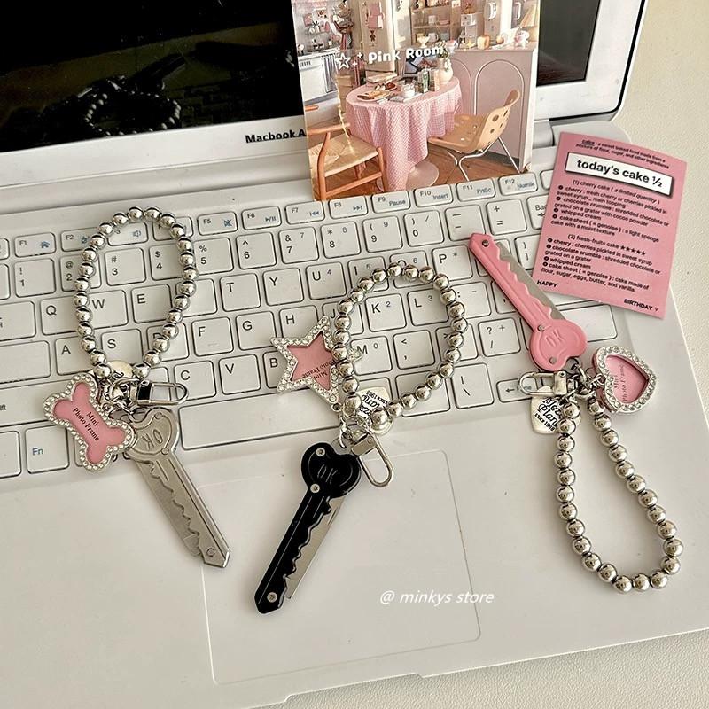 MINKYS Niedliches Tragbares Metall Liebesherz Kunst Nutzmesser Express Kartonschneider Papier Schneider Bastel Verpackungswerkzeuge