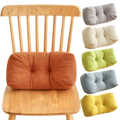 Lumbar Support Cushion Ergonomic Back Support Pillow Stuffed Waist Protection Cushion for Lower Back Pain Relief Office Chair Car Seat Sofa Bed Use