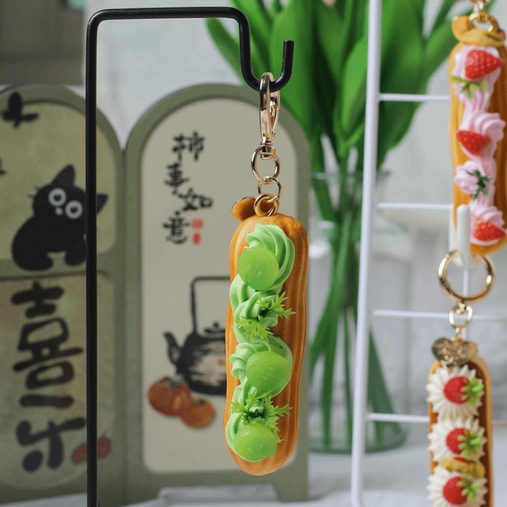 

Exquisite Fruit Dessert Pendant Funny Keychain Fashion Bag Pendant Gift Style 4