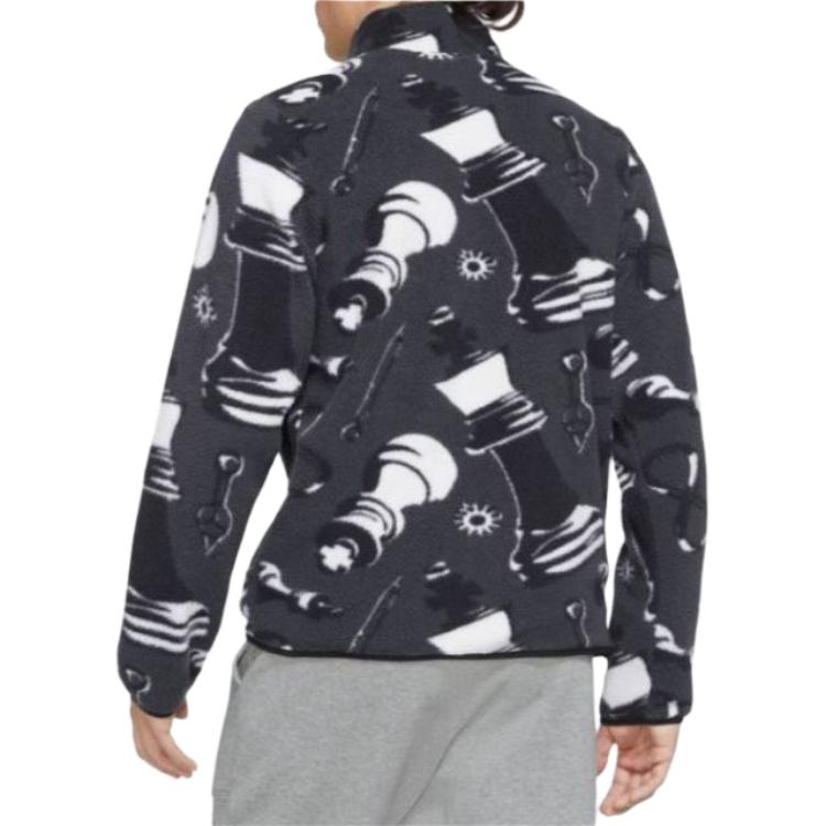 Nike Jackets Men's Black Stand Collar Moderate Other DQ6127-070
