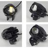 1/2pcs Motorcycle LED Fog Lights Yellow White Spotlight Auxiliary Lamp Universal Headlight Fit for Motorbike, Bicycle, Off-road, 4WD, ATV, SUV, UTV