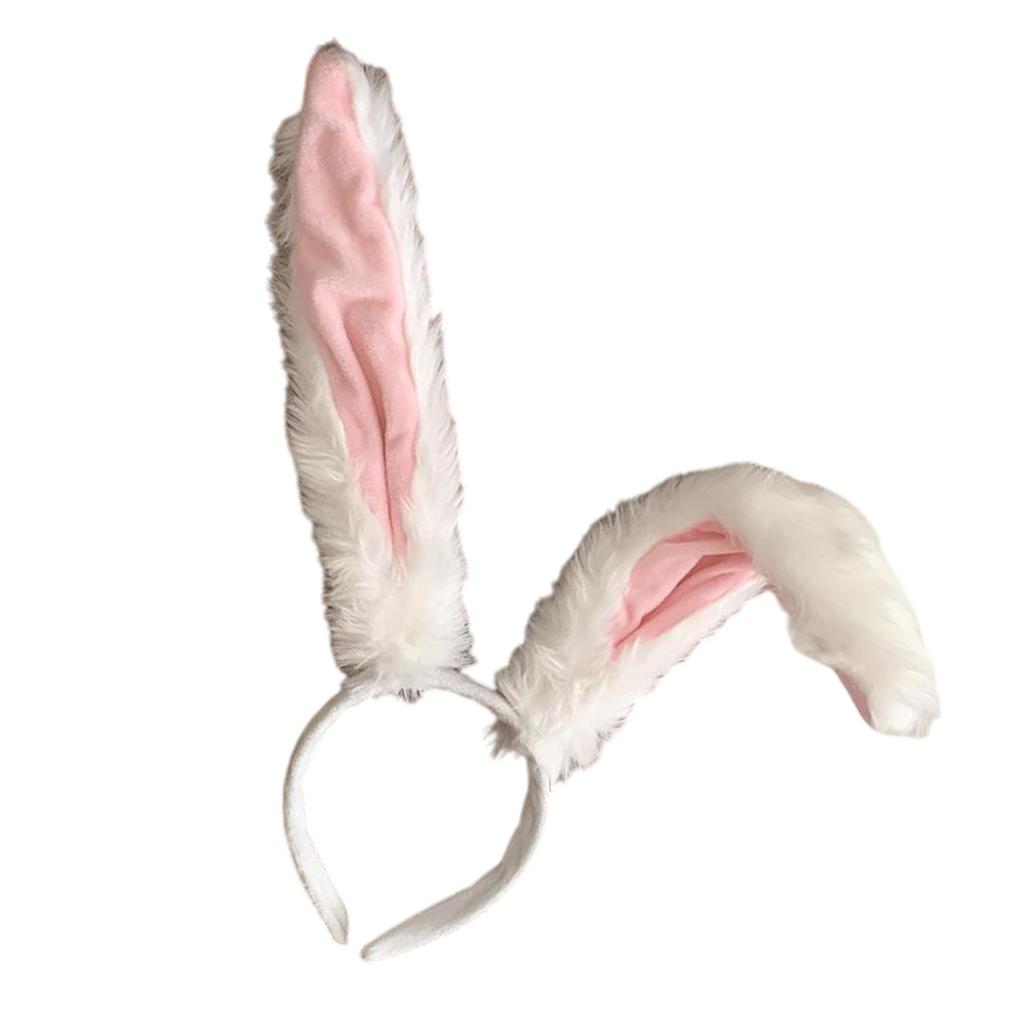 Rabbits Ears Hairband Photo Props Easter Hair Hoop Headband Party Headpiece Fun Headbands for Music Festival