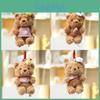 Plush Teddy Bear Doll With Fruit Party Design For Kids And Girls Gift