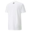 Puma T-shirt da uomo con stampa logo a lettere co-branded X Santa Cruz, girocollo, maniche corte, colore bianco, 532243-02