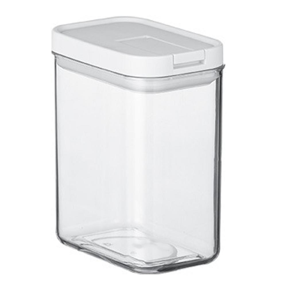 Transparent Food Jar Airtight Stackable Thickened Food Storage Container for Nuts Spices Beans