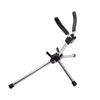 Xtahdge Foldable Saxophone Stand Portable Alto Saxophone Metal Floor Stand Holder Aluminum Alloy with Carrying Bag