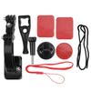 Motorcycle Helmet Chin Mount Kits Helmet Camera Bracket Holder with Adhesive Pads