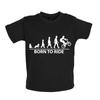 Born To Ride - Baby Kids Boys Girls Unisex T-Shirt / Babygrow - BMX Bike Cycling Biker Cyclist Fan
