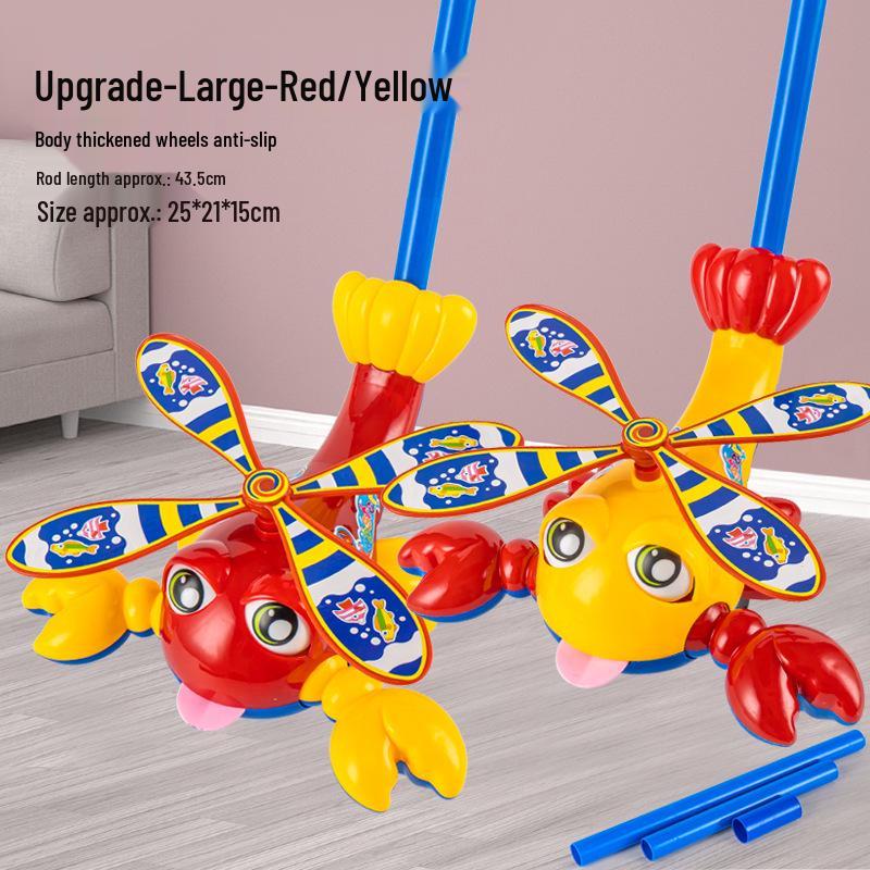 Charming Duck Push-Along Toy for Toddlers