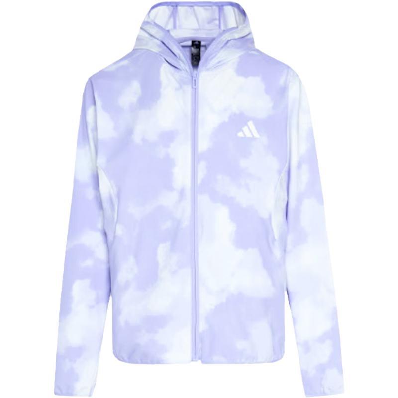 Adidas Girls  UPF50+ Cooling Hooded Sun Jacket 164