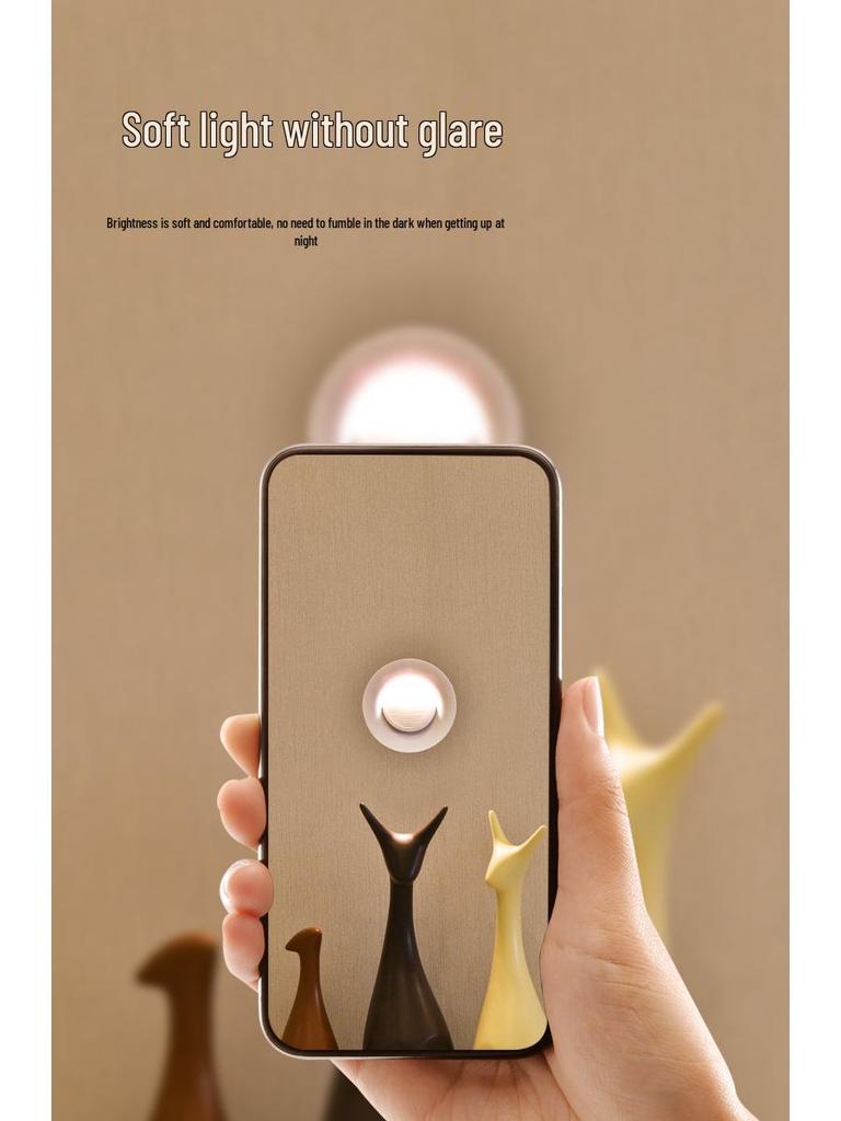 Rechargeable LED Motion Sensor Night Light for Bathroom, Stair, and Corridor