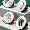 Circular Air Outlet Cover For Exhaust System 100mm Size acrylonitrile Adjustable And Flexible