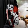 Funda de Teléfono Suave Estilo Anime Chico Malo Diablo para iPhone 15 16 17 Pro Max 17Air 16E 14 Plus 13 12 Mini Cubierta Trasera a Prueba de Golpes