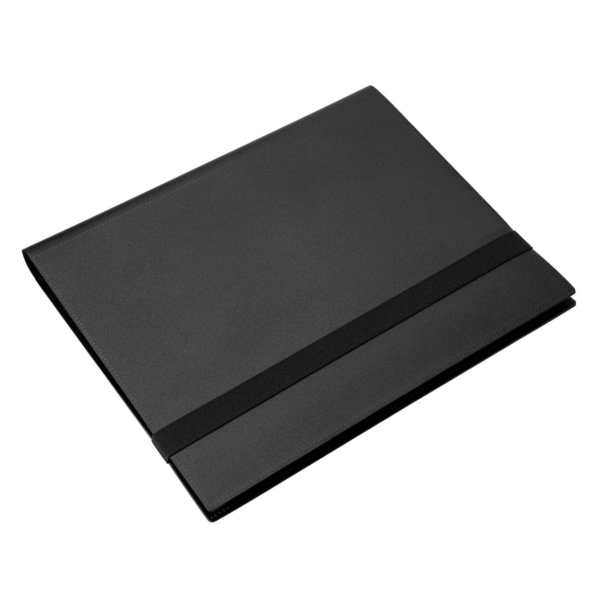 

В наявності: Альбом для карток покемонів формату А4 з дев ятьма кишенями для маленьких карток та колекцій Ультрамена чорний