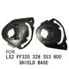 2× Helmet Shield Base Lens Base For LS2 FF320/328/353/800 STROM STREAM EVO RAPID