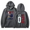 2026 Autumn My Hero Academia Shoto Todoroki Multi‑Print Front Character Portrait Hoodie Unisex Oversized Y2K Cotton Hoodie