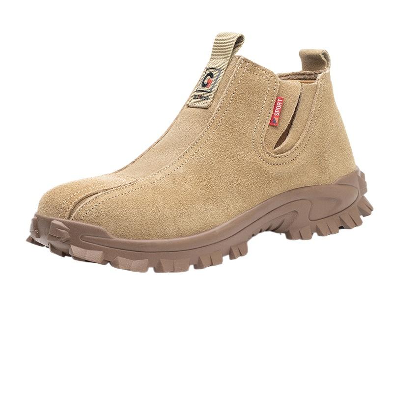 Arbeitsschuhe Herren Anti-Stoss, Durchtrittsicher, Atmungsaktiv, Leicht, Abriebfest und Hochtemperaturbeständig Schweisser