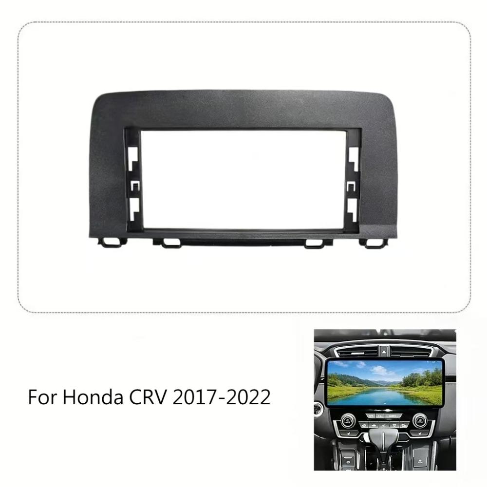For HONDA CRV 2017-2022 12.3 Inch Car Fascia Frame Decorative Panel Mounting Auto Interior Accessories