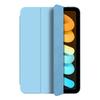 For iPad mini (2024) Case Magnetic Attachment PU Leather Tri-fold Stand Shockproof Cover