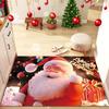 Cross-border Cartoon Christmas Decorative Carpets Christmas Holiday Printed Door Mats Water-absorbing Non-slip Door Mats