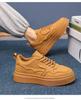 Spring Men's Trendy Breathable Sneakers - Versatile Thick-Soled Casual Skate Shoes