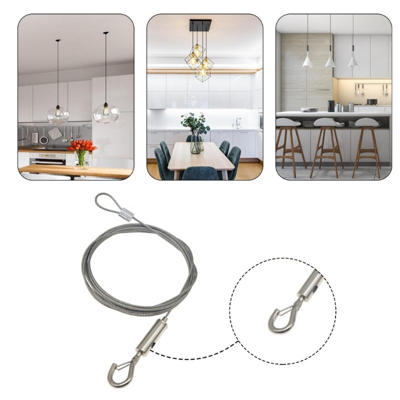 Practical Hanging Wire Set for Outdoor Daily Casual Use and Home Craft Projects Supplies with Adjustable Length