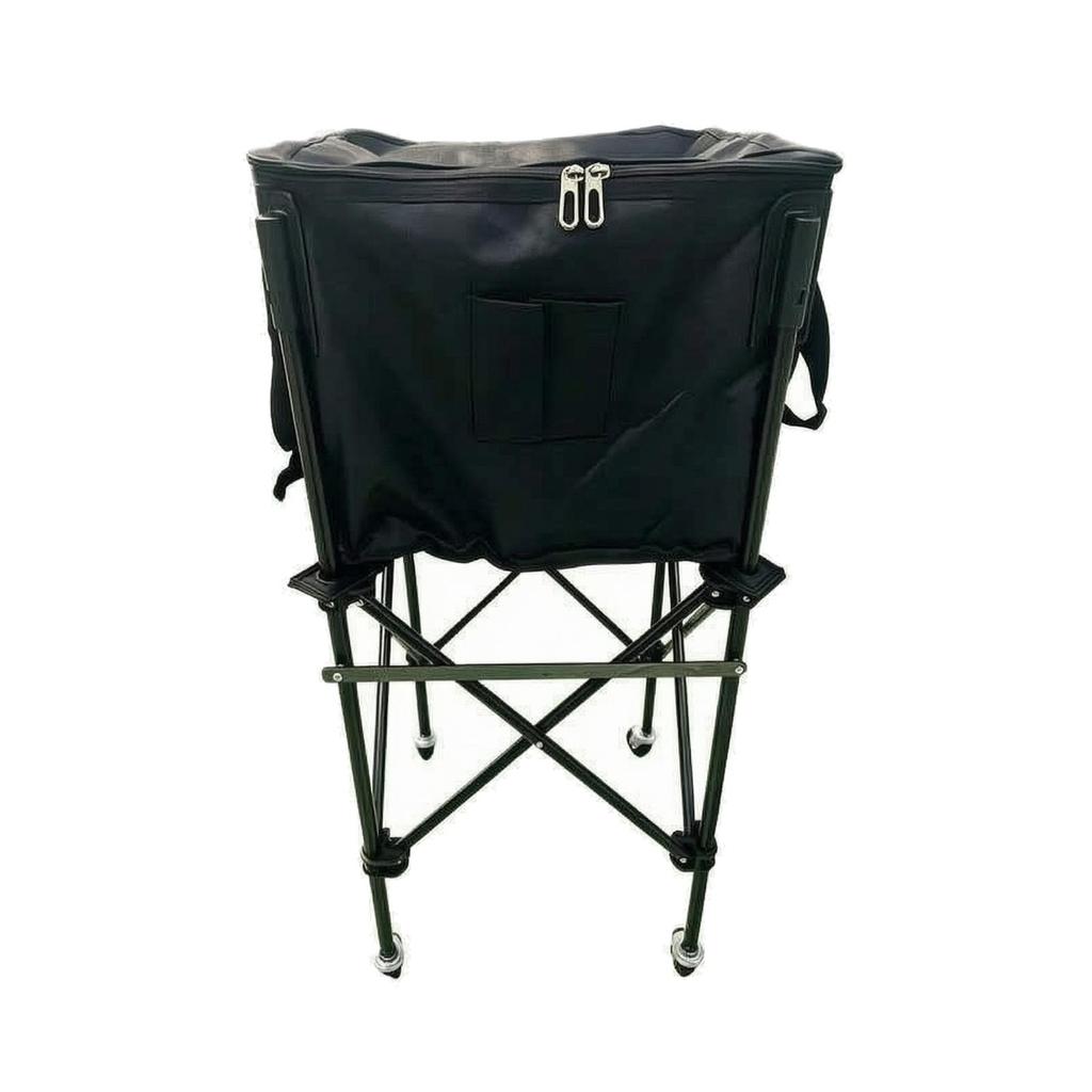 Wheeled Tennis Training Storage Cart Folding with Material