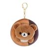 Rilakkuma "Rilakkuma X Mister Donut" Hanging Stuffed Toy Chiiroi Koguma (Chocolate Fashion) MV27001 H110 X W100 X D110mm